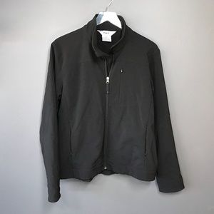 FJALL Zip Utility Jacket Scuba Fabric Fleece Lined